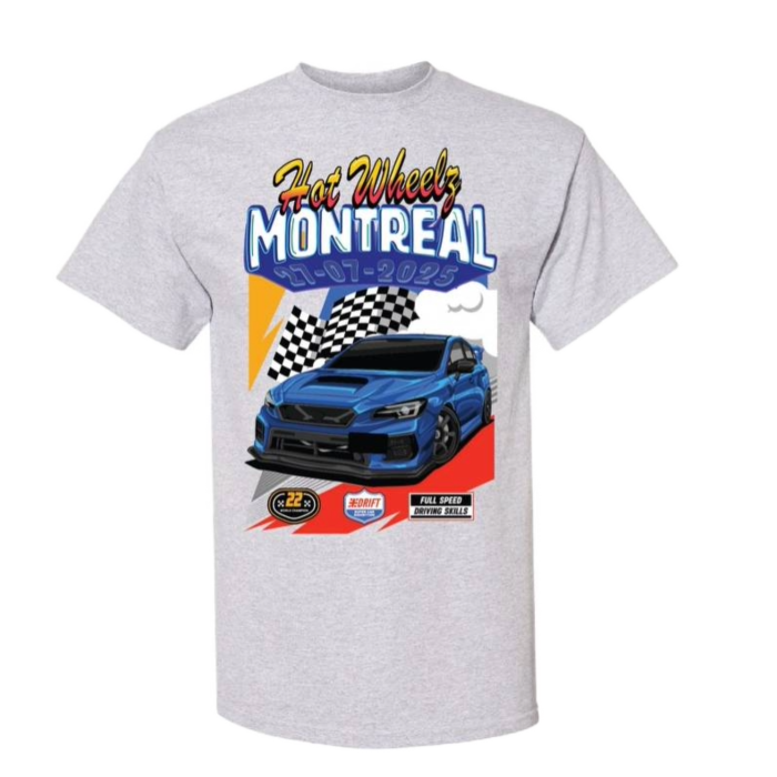 T-shirt Officiel Hot Wheelz MTL 2025 - Édition Limitée-8